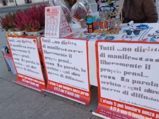2025 - Giornata Nazionale dell'Afasia 2025 - Giornata Nazionale dell'Afasia - Banchetto in Piazza d'Italia a Sassari